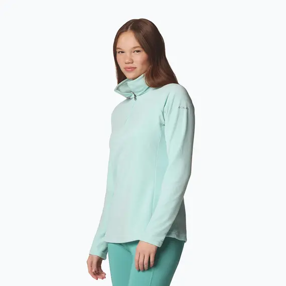 COLUMBIA damska bluza polarowa Glacial IV z zamkiem zielony