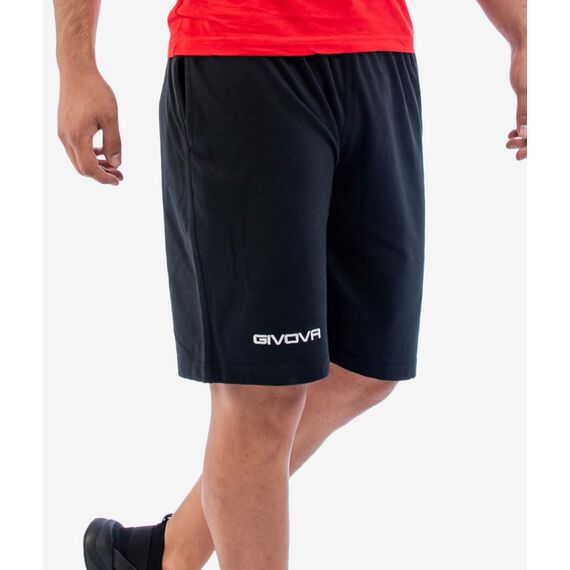 GIVOVA spodenki sportowe męskie BERMUDA czarne, Kolor: czarny, Rozmiar: XL, 2 zdjęcie