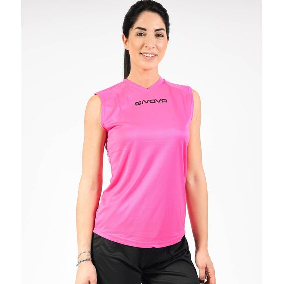 GIVOVA koszulka bezrękawnik damski ONE różowa, Kolor: różowy, Rozmiar: M