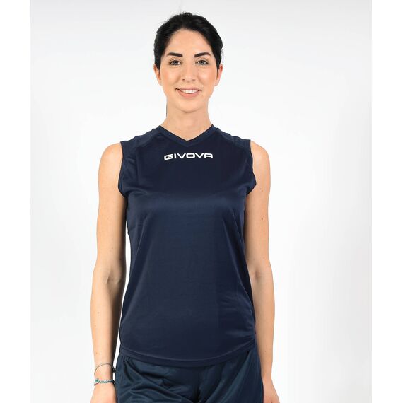 GIVOVA koszulka bezrękawnik unisex ONE niebieski, Kolor: niebieski, Rozmiar: L