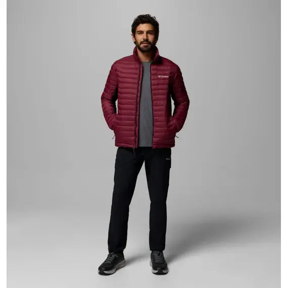 COLUMBIA kurtka męska zimowa Powder Pass Hybrid różowy