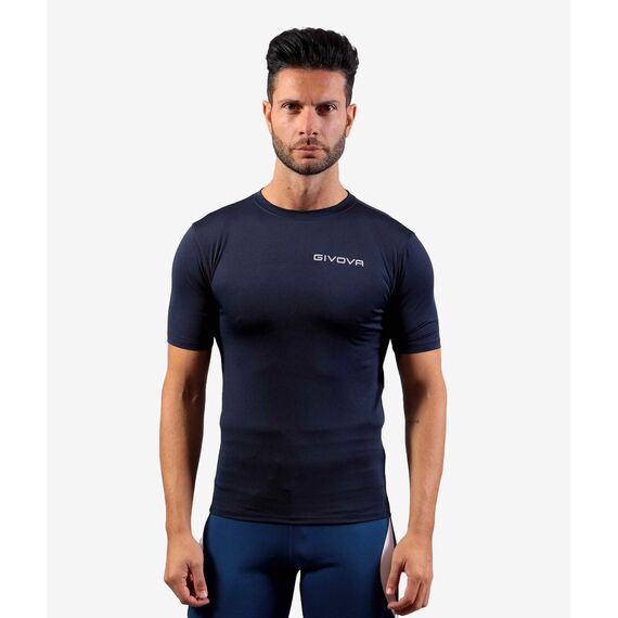GIVOVA koszulka treningowa męska t-shirt CORPUS 2 granatowa, Kolor: niebieski, Rozmiar: L, 2 zdjęcie