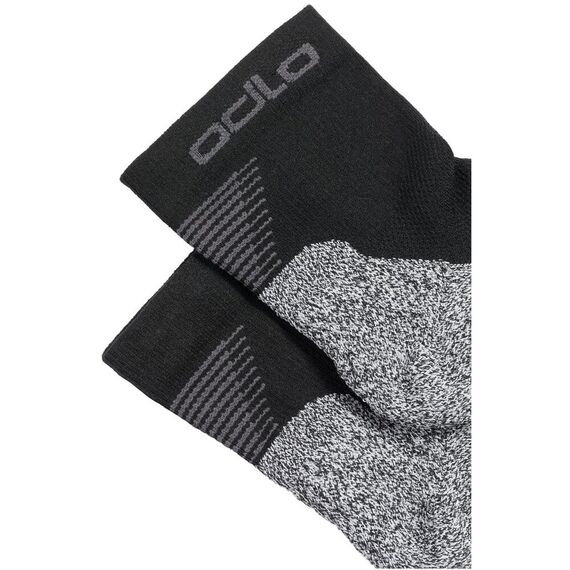 ODLO Skarpety Ceramicool Run Socks quarter czarne, Kolor: czarny, Rozmiar: 36/38, 3 zdjęcie