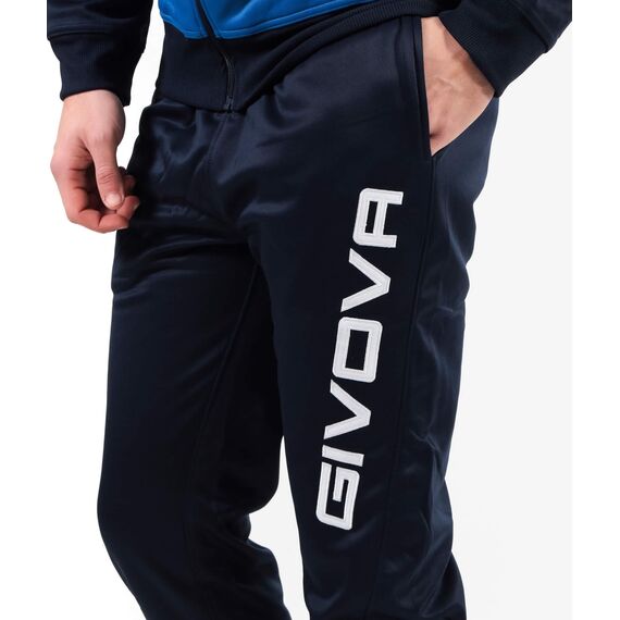 GIVOVA komplet dresowy spodnie + buza TUTA CUBA niebieski, Kolor: niebieski, Rozmiar: 2XL, 2 zdjęcie