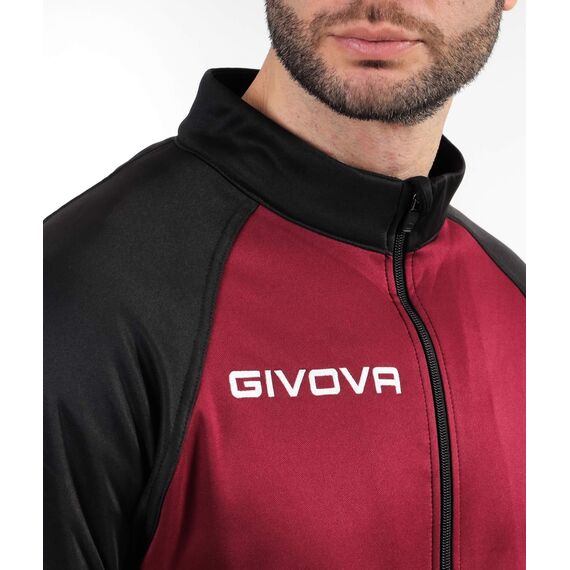 GIVOVA komplet dresowy spodnie + buza TUTA CUBA bordowy, Kolor: Bordowy, Rozmiar: 2XL, 3 zdjęcie