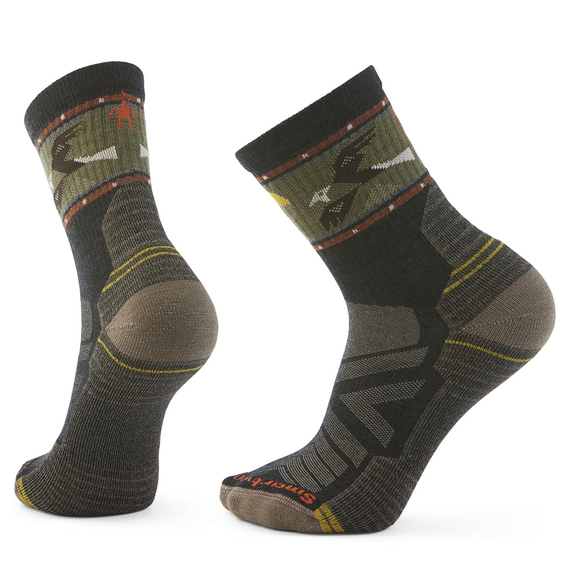 SMARTWOOL skarpety trekkingowe unisex H LC S MCRW HIKE CHARC zielony