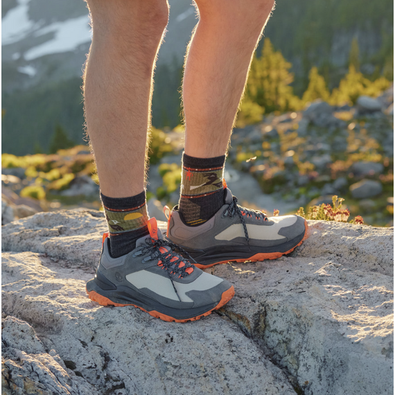 SMARTWOOL skarpety trekkingowe unisex H LC S MCRW HIKE CHARC zielony