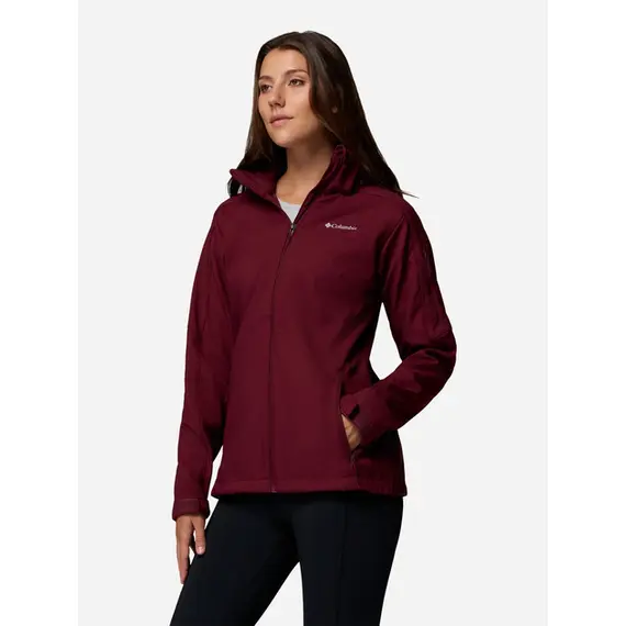 COLUMBIA kurtka damska softshell Kruser Ridge III fioletowy, Kolor: fioletowy, Rozmiar: L, 3 zdjęcie