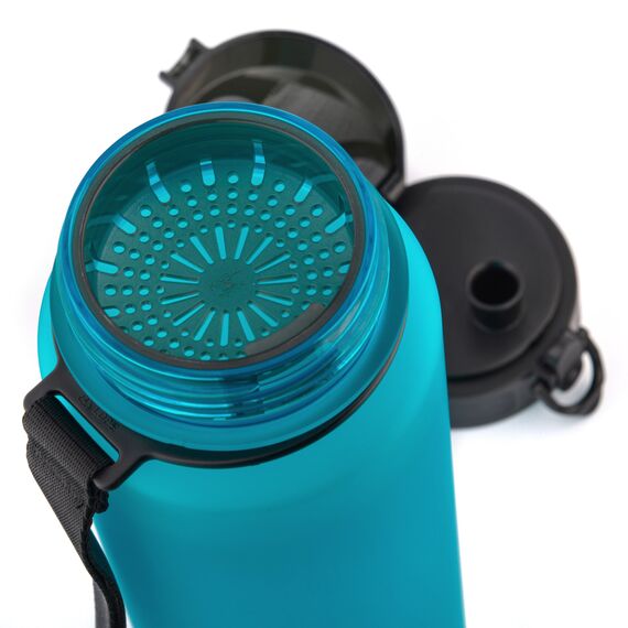 Bidon sportowy Meteor 1000 ml turkusowy, 5 zdjęcie
