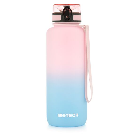 Bidon sportowy Meteor 1500 ml szaroniebieski