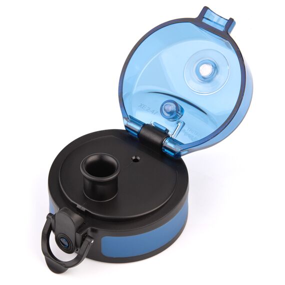 Bidon sportowy Meteor 350 ml niebieski/turkusowy, 2 zdjęcie