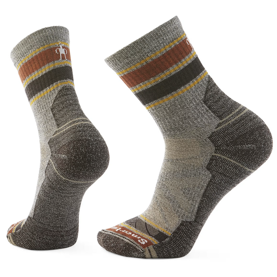 SMARTWOOL skarpety trekkingowe unisex HIKE LC STRP MCRW HIKE TAUPE