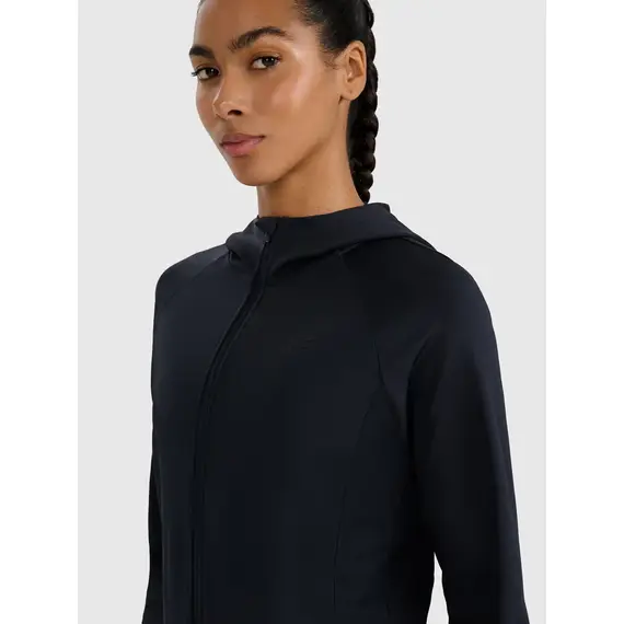 4F bluza damska treningowa rozpinana 4FWMM00TFSWF653 czarny