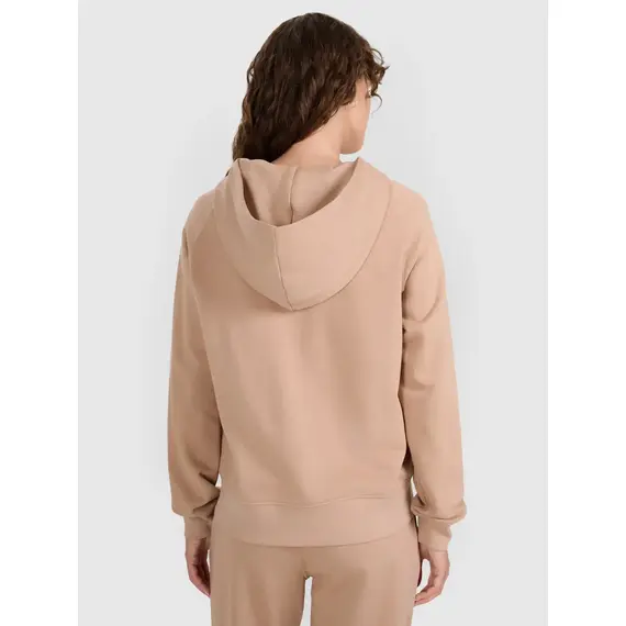 4F bluza damska rozpinana 4FWAW25TSWSF1977 beżowy