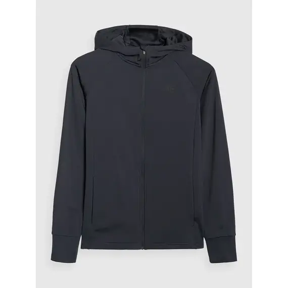 4F bluza damska treningowa rozpinana 4FWMM00TFSWF653 czarny