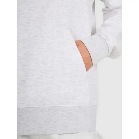 4F bluza damska z kapturem bawełniana 4FWMM00TSWSF1764 szary