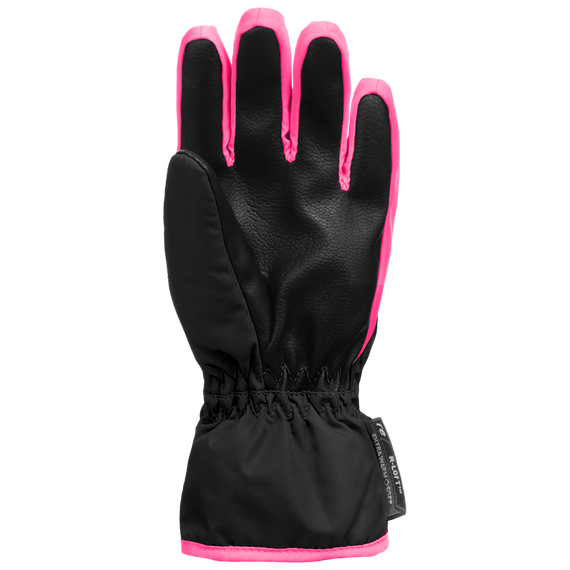Rękawice narciarskie dziecięce REUSCH Ben różowe, Kolor: czarny, Rozmiar: III, 2 zdjęcie