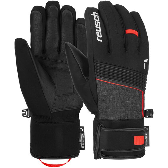 REUSCH Reusch rękawice narciarskie Louis R-TEX XT czarny, Kolor: czarny, Rozmiar: 7.5
