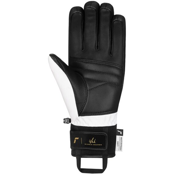 Reusch Rękawice narciarskie damskie Mikaela Shiffrin R-TEX XT czarne, Kolor: czarny, Rozmiar: 6.5, 24 zdjęcie