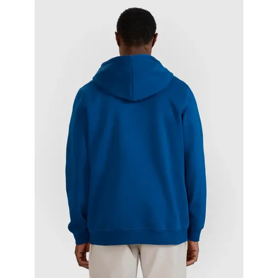 4F bluza dresowa męska z kapturem 4FWMM00TSWSM1766 zielony