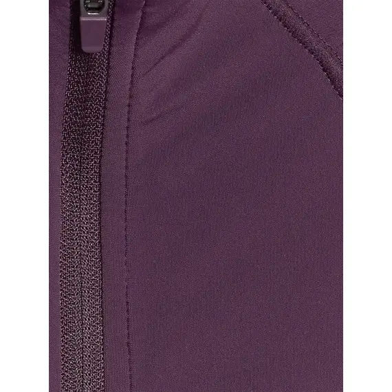 4F bluza funkcjonalna damska na zamek 4FWAW25TSWSF1873 fioletowy