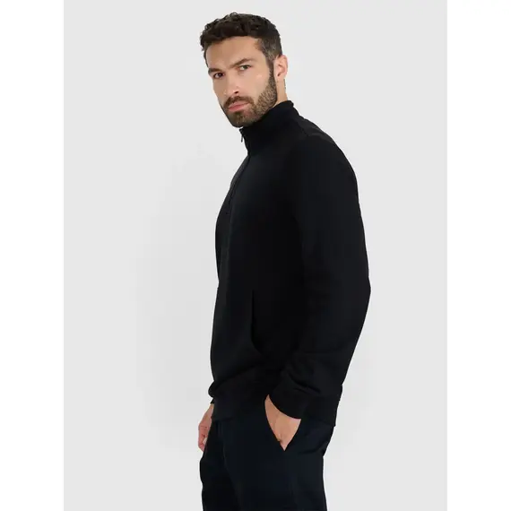 4F bluza męska bawełniana 4FWAW25TSWSM1902 czarny, Kolor: czarny, Rozmiar: M, 4 zdjęcie