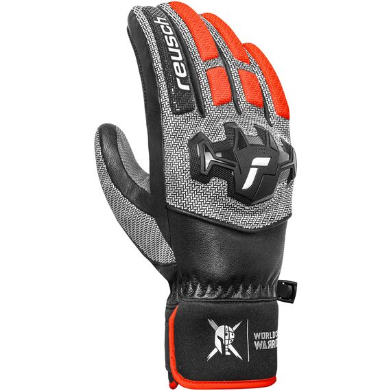 Rękawice narciarskie Reusch Worldcup Warrior Team czarne, Kolor: czarny, Rozmiar: 8