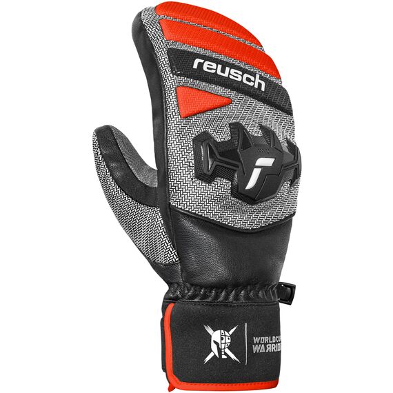 Rękawice narciarskie Reusch Worldcup Warrior Team Mitten czarne, Kolor: czarny, Rozmiar: 7.5