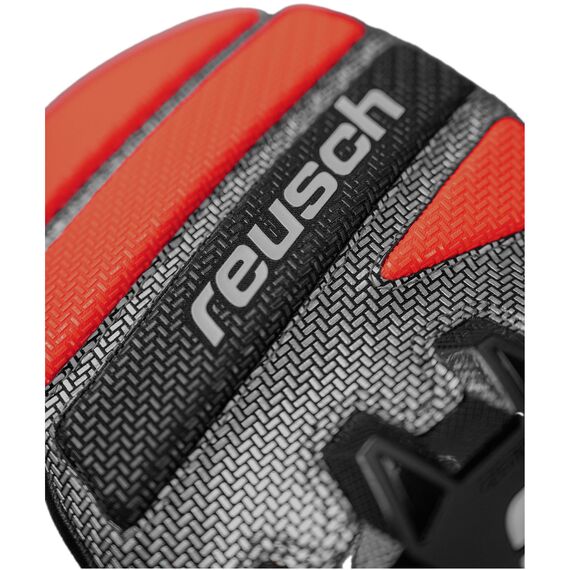 Rękawice narciarskie wyścigowe Reusch Worldcup Warrior Team Mitten czarne, Kolor: czarny, Rozmiar: 8.5, 2 zdjęcie