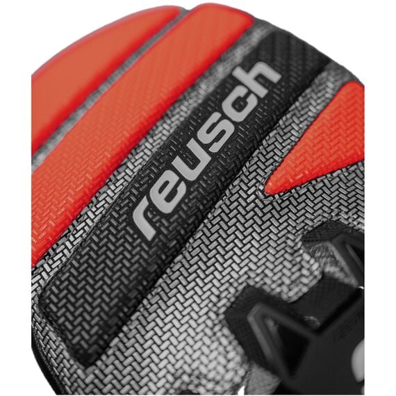 Rękawice narciarskie wyścigowe Reusch Worldcup Warrior Team Mitten czarne, Kolor: czarny, Rozmiar: 9.5, 2 zdjęcie