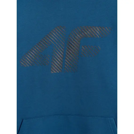 4F bluza dresowa męska z kapturem 4FWMM00TSWSM1766 zielony