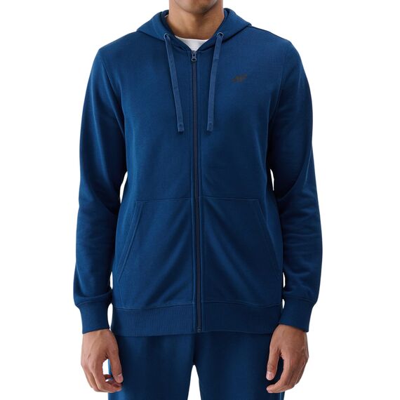 4F bluza rozpinana męska z kapturem 4FWMM00TSWSM1768 zielony