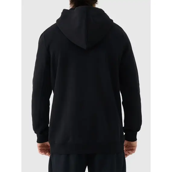 4F bluza męska z kapturem bawełniana 4FWAW25TSWSM1904 czarny