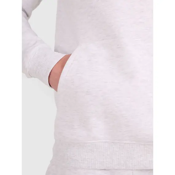 4F bluza dresowa męska z kapturem 4FWMM00TSWSM1766 szary