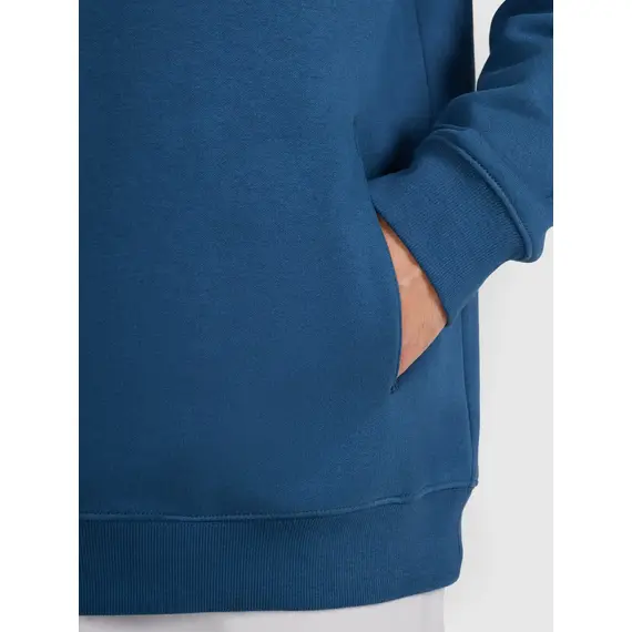 4F bluza męska z kapturem bawełniana 4FWAW25TSWSM1904 zielony