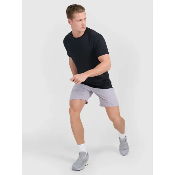 4F koszulka męska treningowa z wykończeniem szybkoschnącym 4FWMM00TFTSM1830 czarny