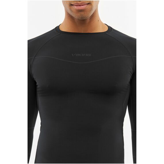 VIKING Bielizna męska Gary Set Bamboo czarna, Kolor: czarny, Rozmiar: M, 5 zdjęcie