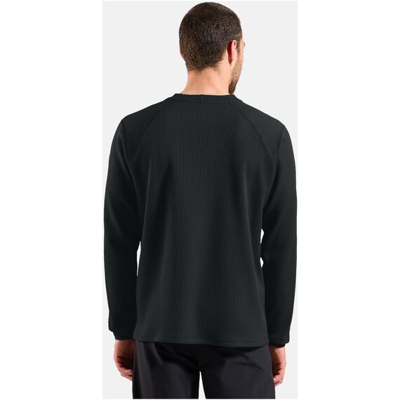 Odlo Bluza bez kaptura Mid Layer CUBIC czarna, Kolor: czarny, Rozmiar: M, 5 zdjęcie