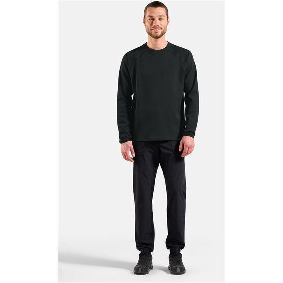 Odlo Bluza bez kaptura Mid Layer CUBIC czarna, Kolor: czarny, Rozmiar: L, 4 zdjęcie