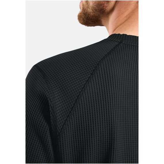 Odlo Bluza bez kaptura Mid Layer CUBIC czarna, Kolor: czarny, Rozmiar: M, 3 zdjęcie