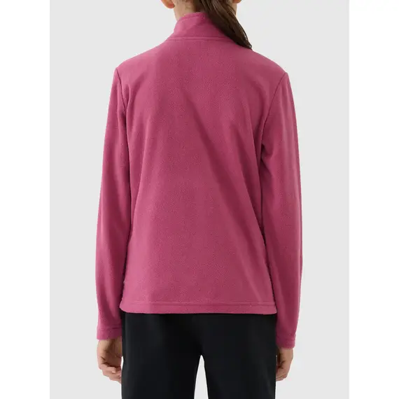 4F bluza polarowa polar dla dziewczynek 4FJWAW25TFLEF346 fioletowy