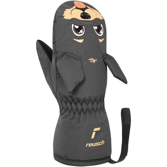 REUSCH Rękawiczki dziecięce Sweety Mitten różowe jednorożec, Kolor: czarny, Rozmiar: II, 5 zdjęcie