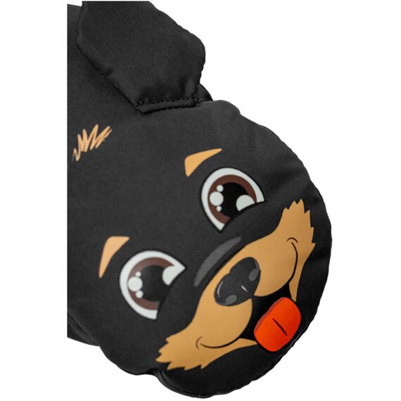 REUSCH Rękawiczki dziecięce Sweety Mitten różowe jednorożec, Kolor: czarny, Rozmiar: IV, 2 zdjęcie