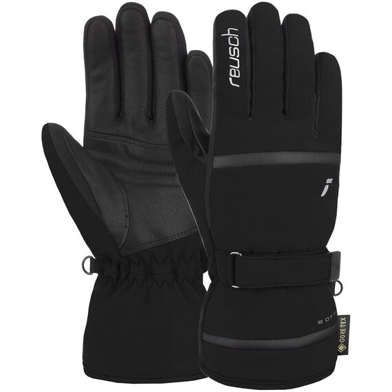 Rękawice narciarskie damskie REUSCH Alison GORE-TEX czarne, Kolor: czarny, Rozmiar: 6.5