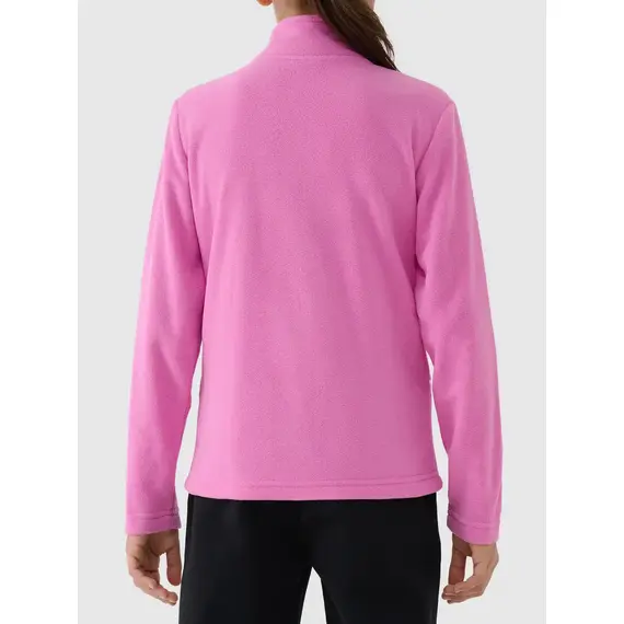 4F bluza polarowa polar dla dziewczynek 4FJWAW25TFLEF346 różowy