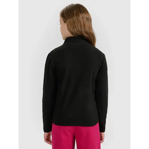 4F bluza polarowa polar dla dziewczynek 4FJWAW25TFLEF346 czarny