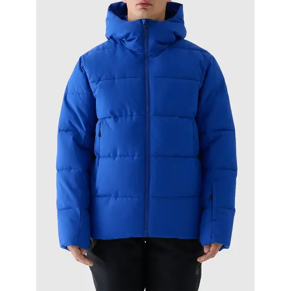 4F kurtka narciarska męska z membraną i wypełnieniem syntetycznym 4FWAW25TTJAM0788 niebieski