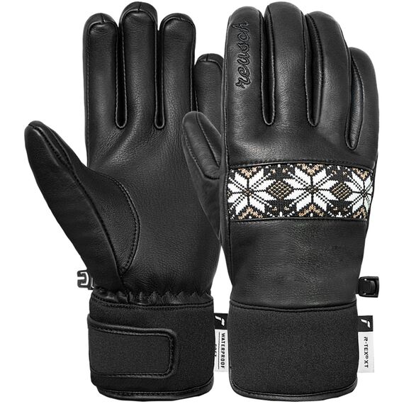 Rękawice narciarskie damskie Reusch Charlize R-TEX XT czarne, Kolor: czarny, Rozmiar: 7, 2 zdjęcie