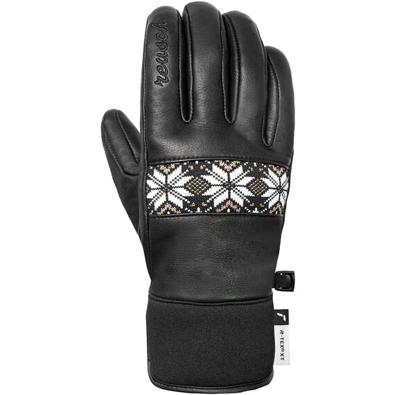 Rękawice narciarskie damskie Reusch Charlize R-TEX XT czarne, Kolor: czarny, Rozmiar: 7.5