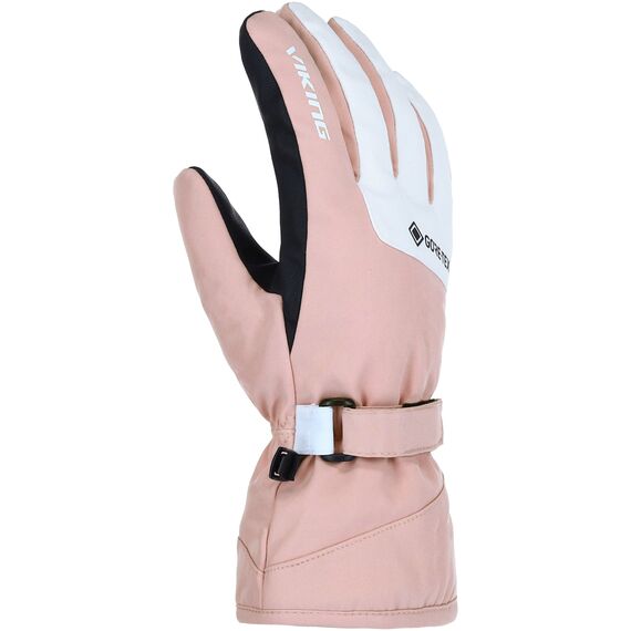 VIKING Rękawice Gloves Viking Sherpa 2.0 GTX Ski Lady różowy, Kolor: różowy, Rozmiar: 6